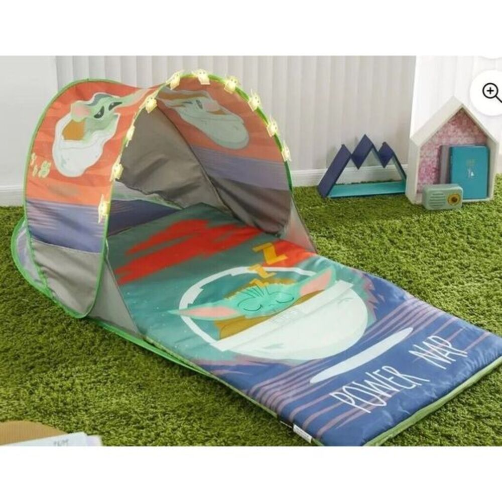 Disney Star Wars Green Grogu Baby Yoda 3 Piece Adventure Pop Up Play Tent Set